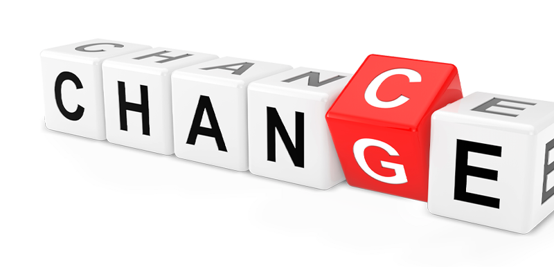 Seher Imagebild Würfel mit Buchstaben Change - Chance